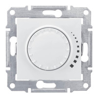 Диммер поворотный емкостный проходной Schneider Electric Sedna 60-500W SDN2200521