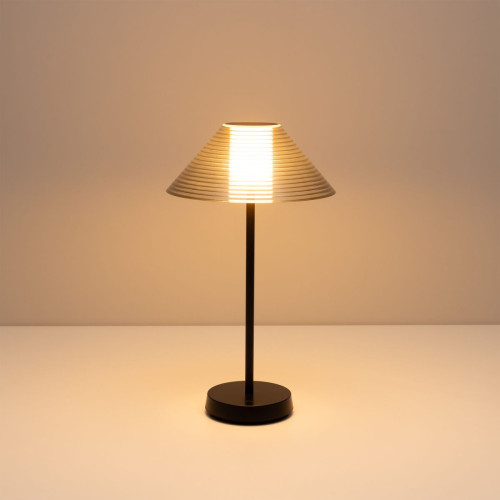 Настольная лампа аккумуляторная Arlight SP-BAGLIORE-3.2W Warm2700 (Черный, 280 deg, 5V) (IP54 Металл) 060832