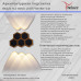 Архитектурный светильник Reluce 86222-9.2-005U LED5*1W BK+GD