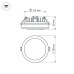 Встраиваемый светильник Arlight LTD-85SOL-5W Warm White 017988