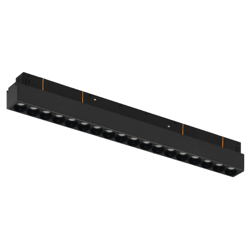 Трековый магнитный светильник iLedex Vision 4822-002-L350-18W-38DG-4000K-BK