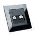 Розетка компьютерная 2-местная RJ-45 Stekker Катрин GLS00-7006-05 39509