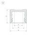 Алюминиевый профиль Arlight SL-SLIM-H13M-2000 WHITE 037108