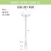 Уличный фонарь Fumagalli Nebo Ofir/G300 G30.202.R20.WZE27