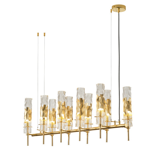 Подвесная люстра Crystal Lux PRIMAVERA SP10 GOLD