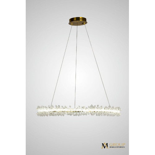 Подвесной светильник AM Group AM455 L800 POLISHED GOLD