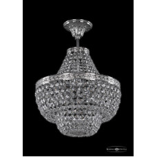 Люстра на штанге Bohemia Ivele Crystal 19101/H1/35IV Ni