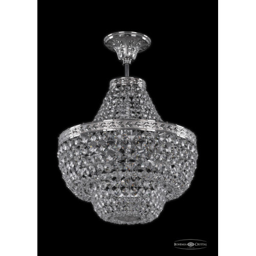 Люстра на штанге Bohemia Ivele Crystal 19101/H1/35IV Ni