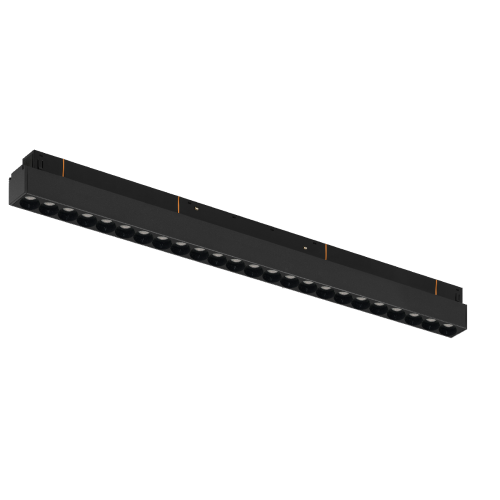 Трековый магнитный светильник iLedex Vision 4822-002-L460-24W-38DG-4000K-BK