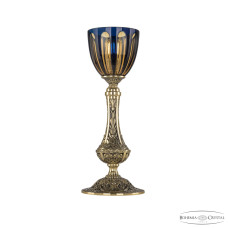Настольная лампа Bohemia Ivele Crystal Florence 71100L/15 GB P1 Amber-Blue/H-1H
