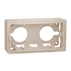 Коробка двухмодульная для открытой установки Schneider Electric Unica New NU800444
