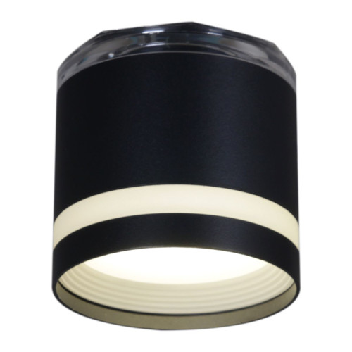 Накладной светильник Reluce 53001-9.5-001LD GX53+LED3W BK