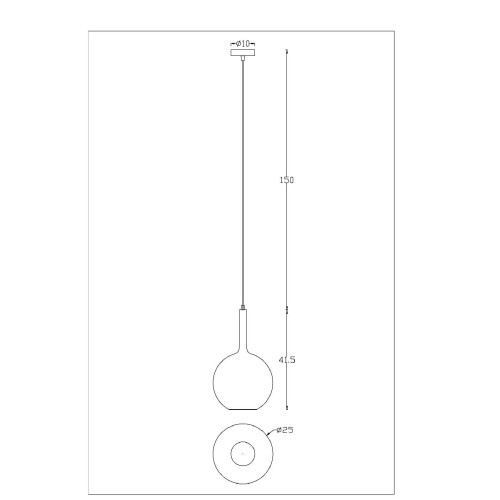 Подвесной светильник Arte Lamp Gala A2725SP-1SG