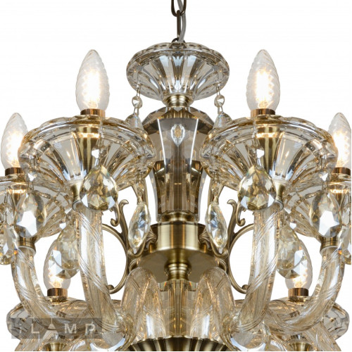 Подвесная люстра iLamp Asia 61079-8+4 BR