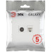 Розетка Эра Galaxy 15-3110-08 комбинированная RJ45+TV IP20 белый матовый Б0070790