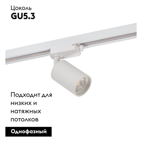 Светильник на шине Denkirs DK6201-WH