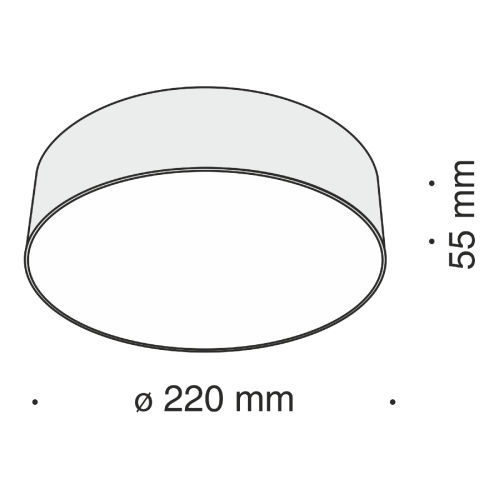 Потолочный светильник Maytoni Zon C032CL-L32W4K