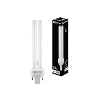 Лампа энергосберегающая TDM Electric G24d-2 18W 4200K матовая SQ0323-0089