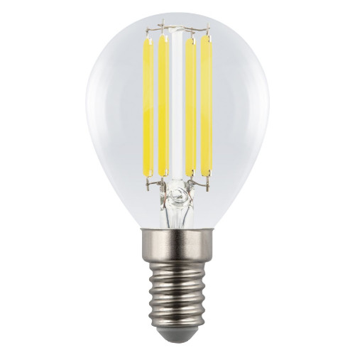 Лампа светодиодная филаментная Uniel LED-G45-4W/3000K/E14/CL GLY01TR UL-00011938