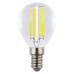 Лампа светодиодная филаментная Uniel LED-G45-4W/3000K/E14/CL GLY01TR UL-00011938