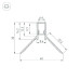 Алюминиевый профиль Arlight DECORE-S6-INT-COMFORT-2000 ANOD внутренний 043161