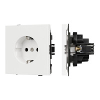 Механизм электрической розетки Arlight SCT-NOBE-MEU1-SFPL-WH (230V, 16A) 054276