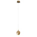 Подвесной светильник Delight Collection OD2440-1 gold/amber