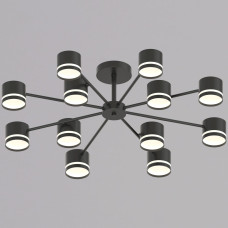 Люстра на штанге Reluce 89730-0.3-12 GX53 BK