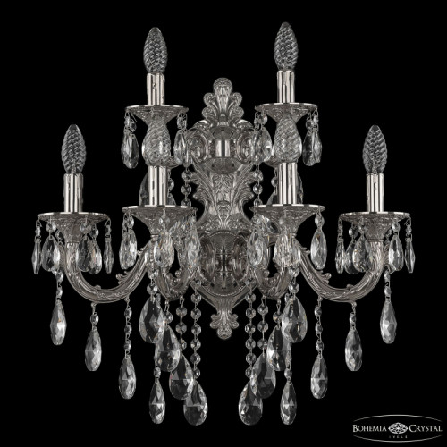 Бра Bohemia Ivele Crystal Florence 7101B16/4+2/210 B Ni