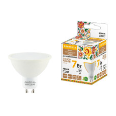 Лампа светодиодная TDM Electric Народная GU10 7W 4000K матовая SQ0340-1662