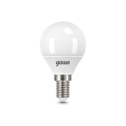 Лампа светодиодная Gauss E14 6,5W 6500K матовая 105101307