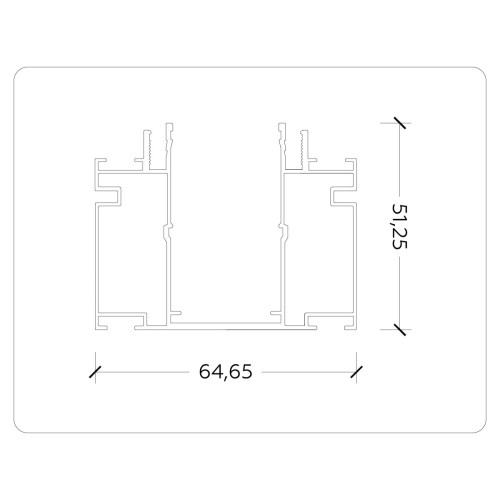 Шинопровод Ambrella Light Track system Magnetic 220V GL1023