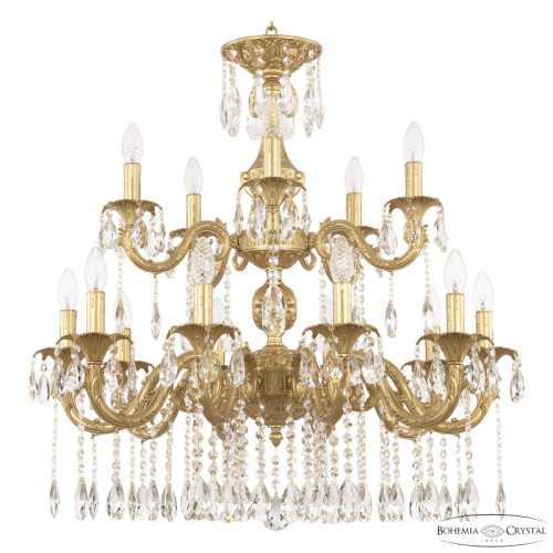 Подвесная люстра Bohemia Ivele Crystal AL79101/10+5/250/2D A AG