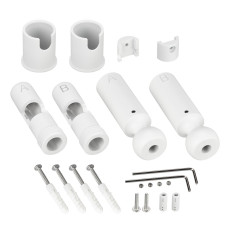 Крепление Arlight ARL-WAVE-1815-S-2-ENDCAP White (Металл) 057584