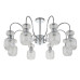 Люстра на штанге Escada Gloss 1141/8PL Chrome/Clear
