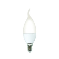 Лампа светодиодная диммируемая Volpe Optima LED-CW37-6W/3000K/E14/FR/DIM/SLS UL-00009223