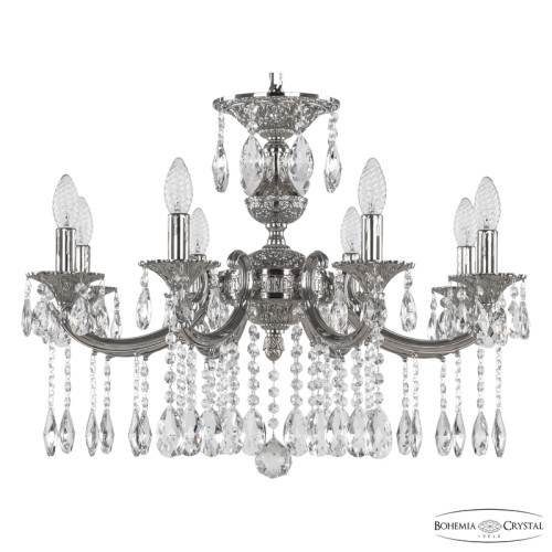 Подвесная люстра Bohemia Ivele Crystal Verona 72208/8/210 A Ni