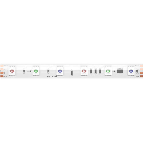 Светодиодная лента Maytoni Led Strip 24В 5050 14,4Вт/м RGB 5м IP68 201249 Светодиодная лента Maytoni Led Strip 24В 5050 14,4Вт/м RGB 5м IP68 201249