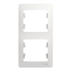 Рамка 2-ая, вертикальная Systeme Electric Glossa GSL000106