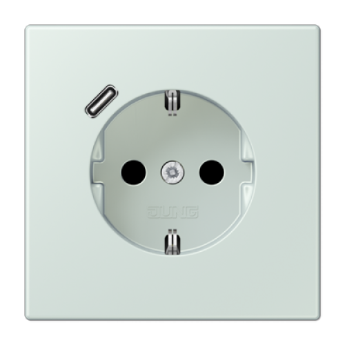 Розетка 2K+З USB Typ C Jung LC1520-18C215