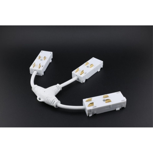 Коннектор питания Т-образный угловой для магнитного шинопровода Aployt Magnetic track 220 APL.0280.10.04