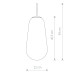 Плафон Nowodvorski Cameleon Pear L 8532