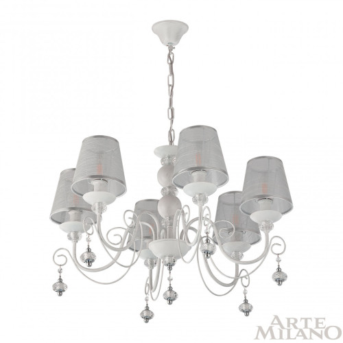 Подвесная люстра Arte Milano 347620/6 WT+SL
