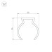 Профиль Arlight WPH-FLEX-D22-360deg-1000 053423