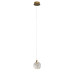 Подвесной светильник Delight Collection OD2440-1 gold/clear