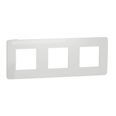 Рамка 3-постовая Schneider Electric Unica New NU280618