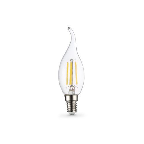 Филаментная светодиодная лампа Ambrella Light Bulbing E14 11W 2700K свеча на ветру 351123