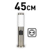Ландшафтный светильник ЭРА Беллона GBF-103-1-SL-0450 230В Е27 IP54 серебро с розеткой Б0071045