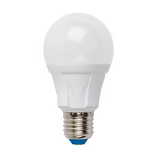 Лампа светодиодная (UL-00005033) Uniel E27 16W 3000K матовая LED-A60 16W/3000K/E27/FR PLP01WH