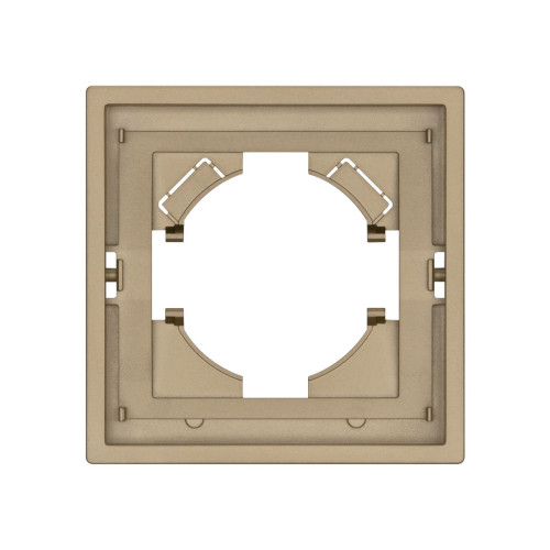 Рамка пластиковая на 1 пост Arlight FRM-TENDO-SFPL-1-GD 054643